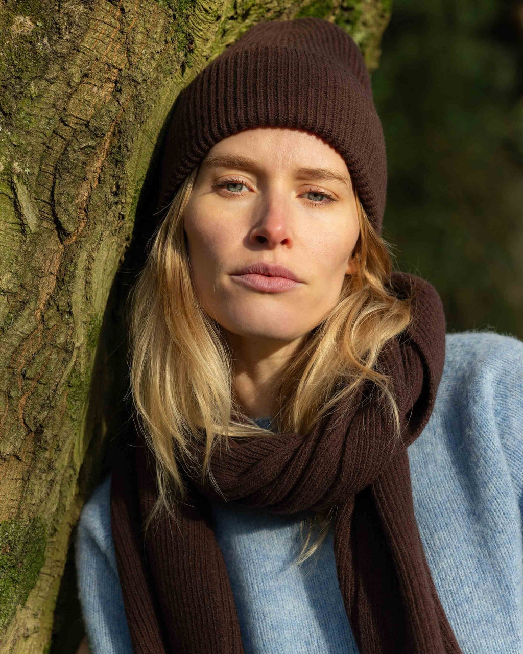 Unaduna - merino wollen beanie - kladdkaka -2