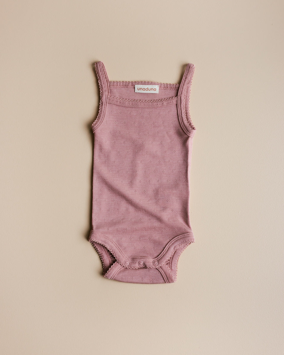 unaduna zomer romper wol zijde cameo rose